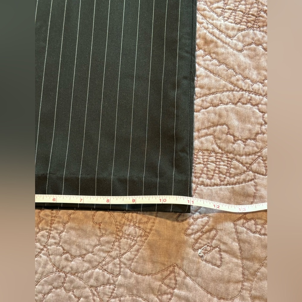 Have Black Pinstripe Wide Leg Pants - Picture 5 of 13